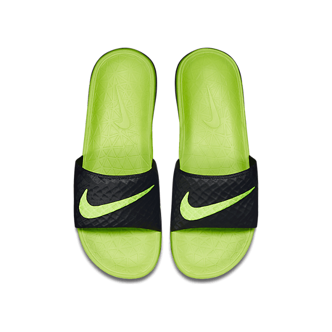 Nike Benassi Solarsoft Black/ Volt