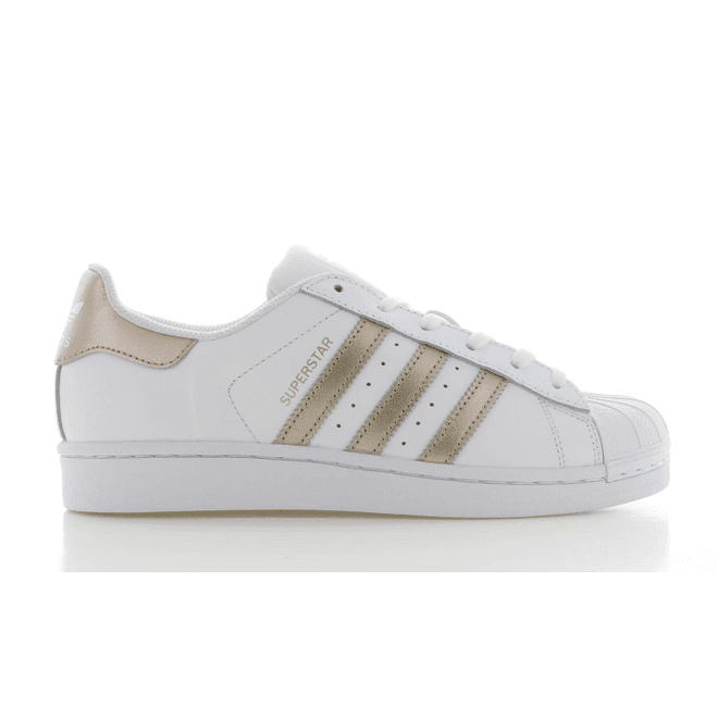 adidas Superstar Wit/Koper Dames