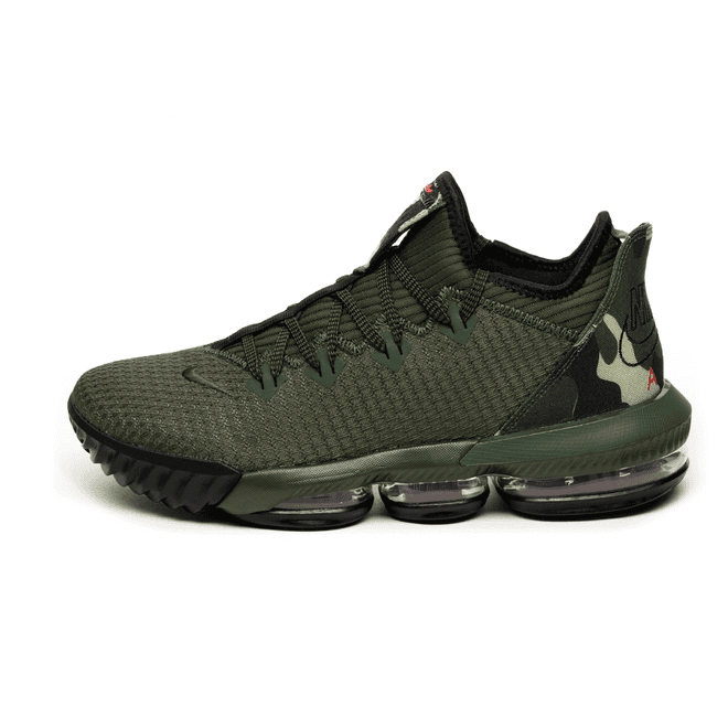 Nike Lebron XVI Low (Cargo Khaki / Black - Neutral Olive)