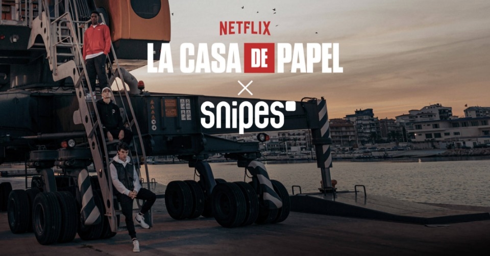SNIPES x La Casa de Papel: Die Haus des Geldes Kollektion