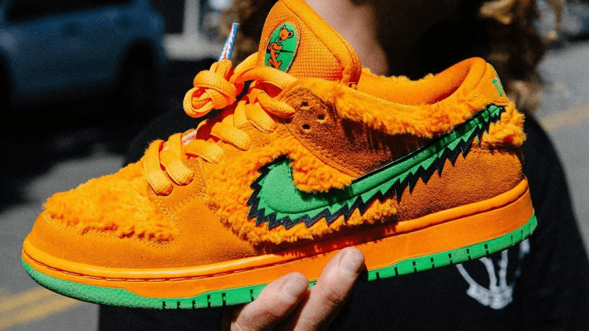 HYPE! Grateful Dead x Nike SB Dunk Low 'Orange Bear'