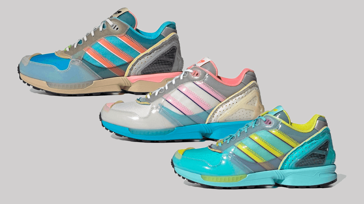 adidas ZX 6000 - das Inside Out Design kehrt in einem ganzen Pack zurück