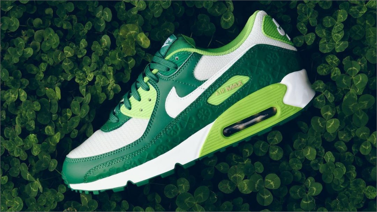 Glücksbringer 2021: Nike Air Max 90 und Nike Air Force 1 'St. Patrick’s Day'