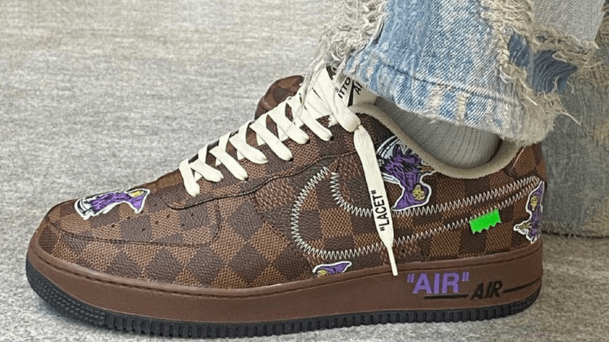 Neue Bilder der Louis Vuitton x Nike Air Force 1 Collab sind aufgetaucht ‼️