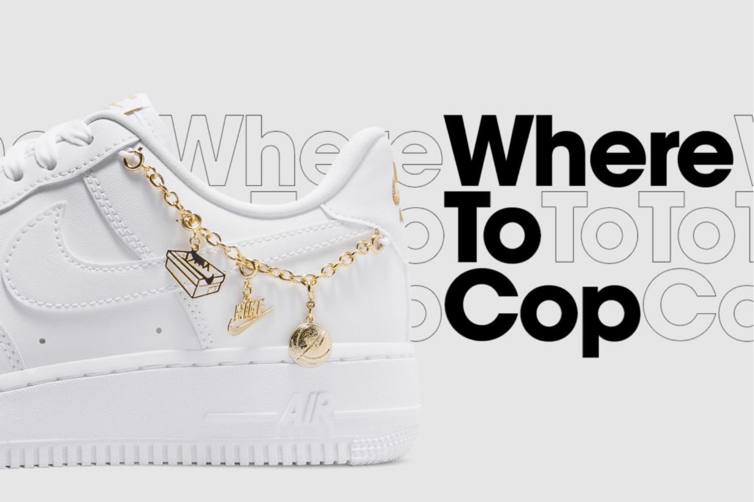 Where to cop: Nike Air Force 1 '07 LX 'Lucky Charms'