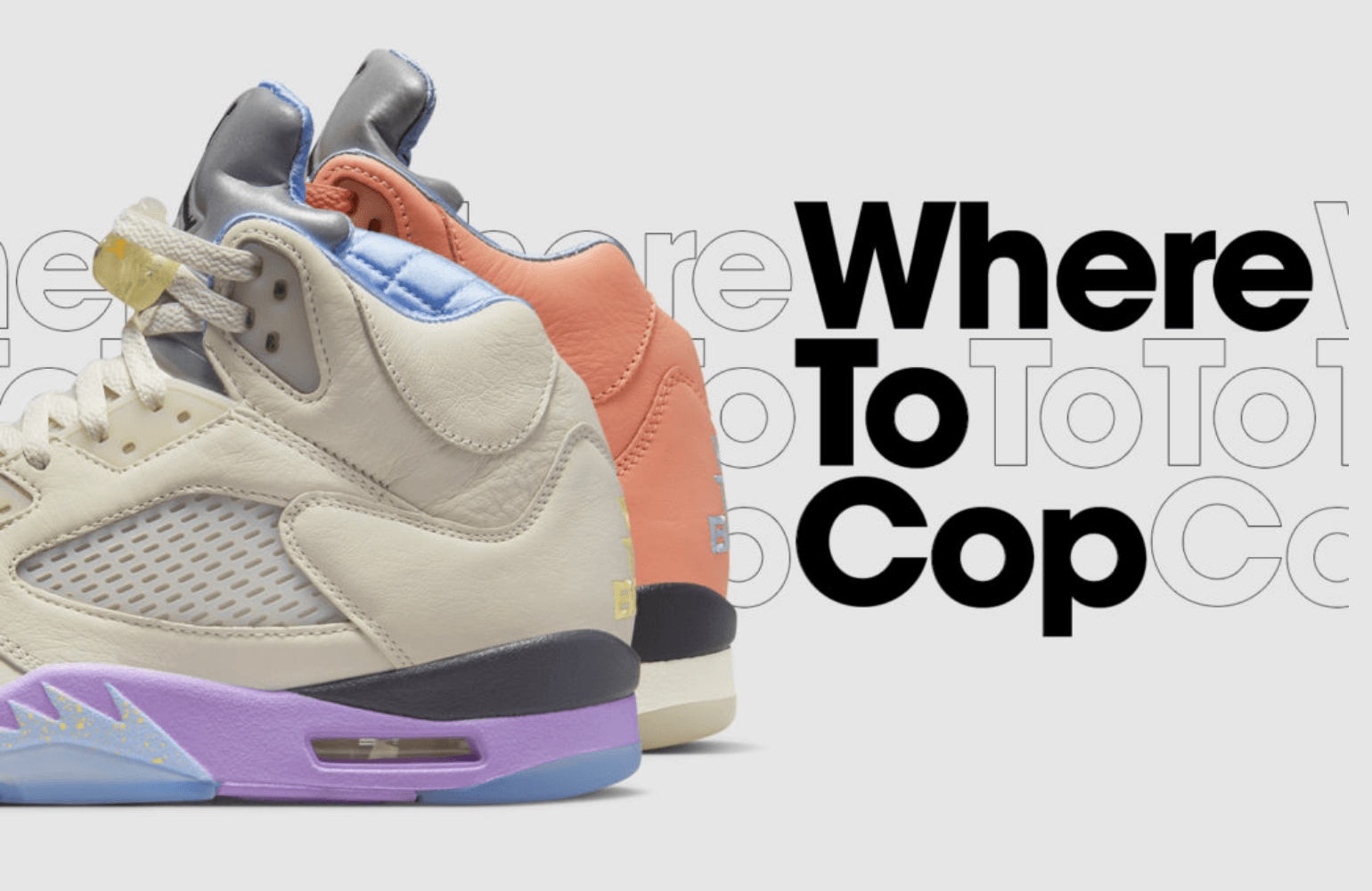Where to cop: die DJ Khaled x Air Jordan 5 We The Best