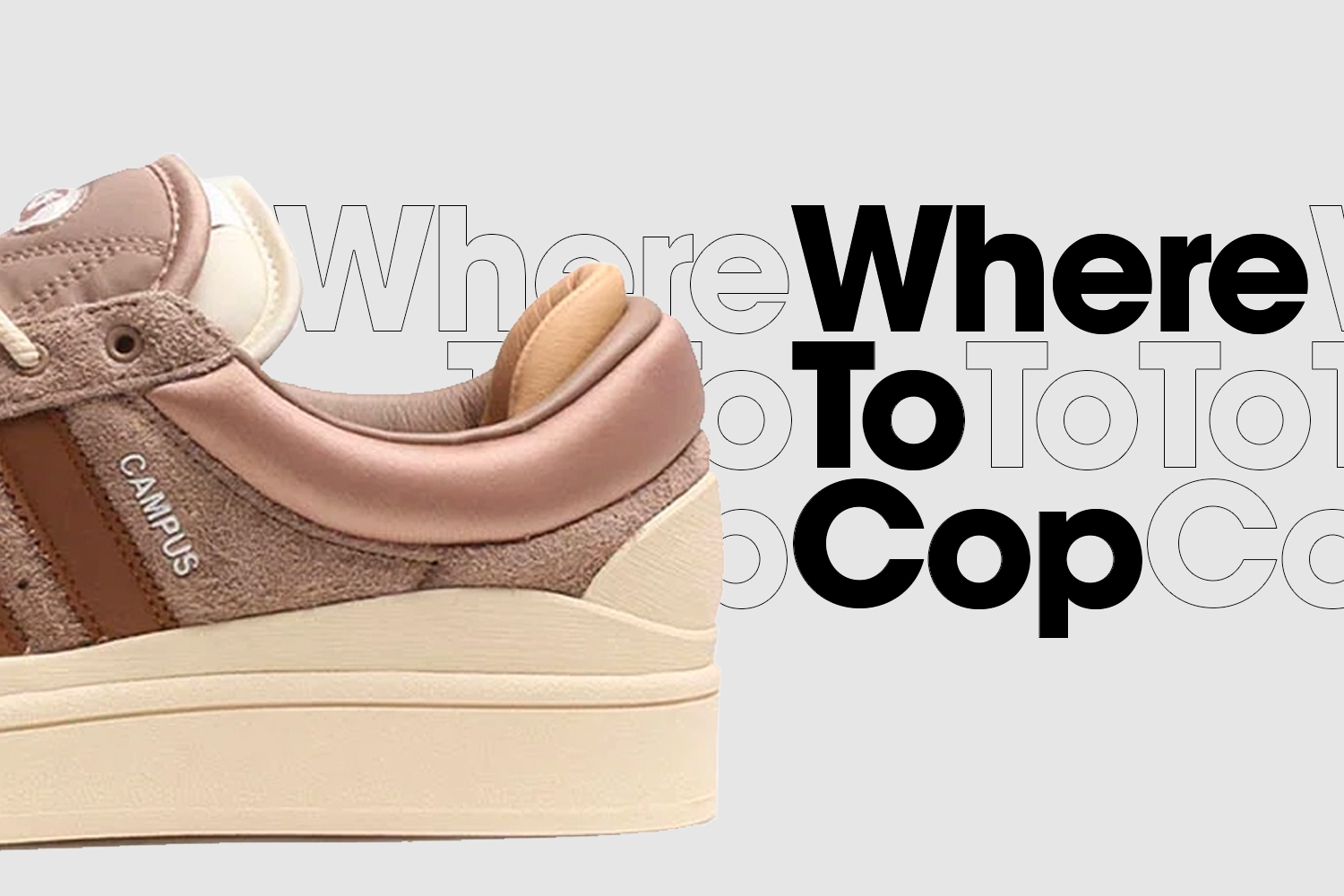 Where to Cop: Bad Bunny x adidas Campus ‘Brown’
