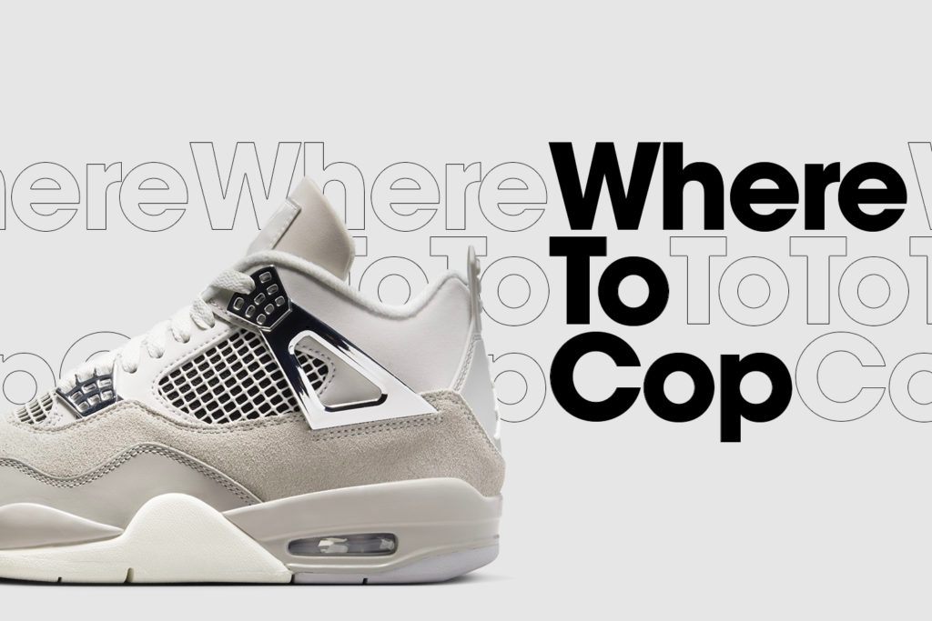 Where to cop: Air Jordan 4 'Frozen Moments'