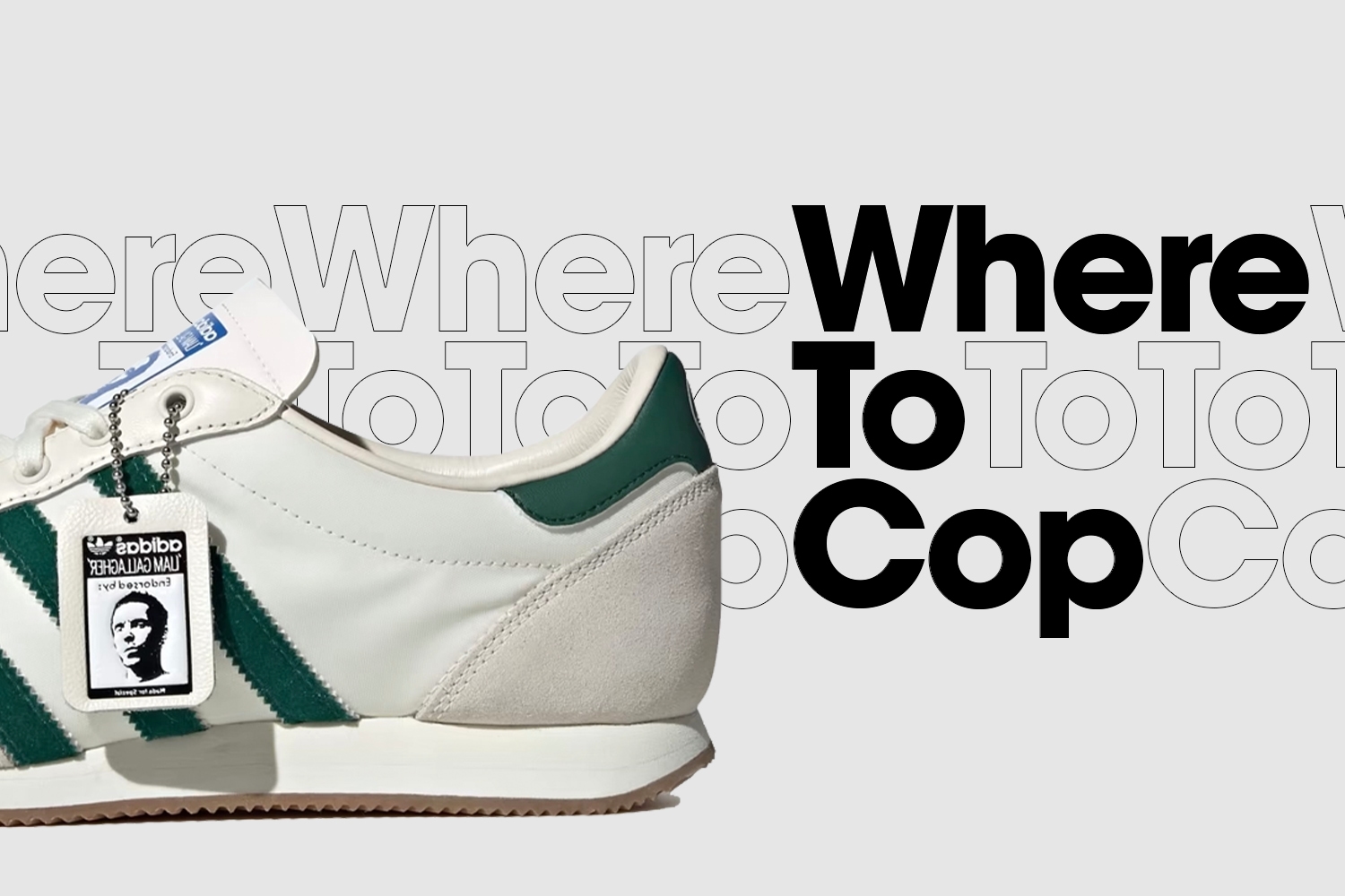 Where to Cop: Liam Gallagher x adidas Originals Spezial LG II 'Bottle Green'