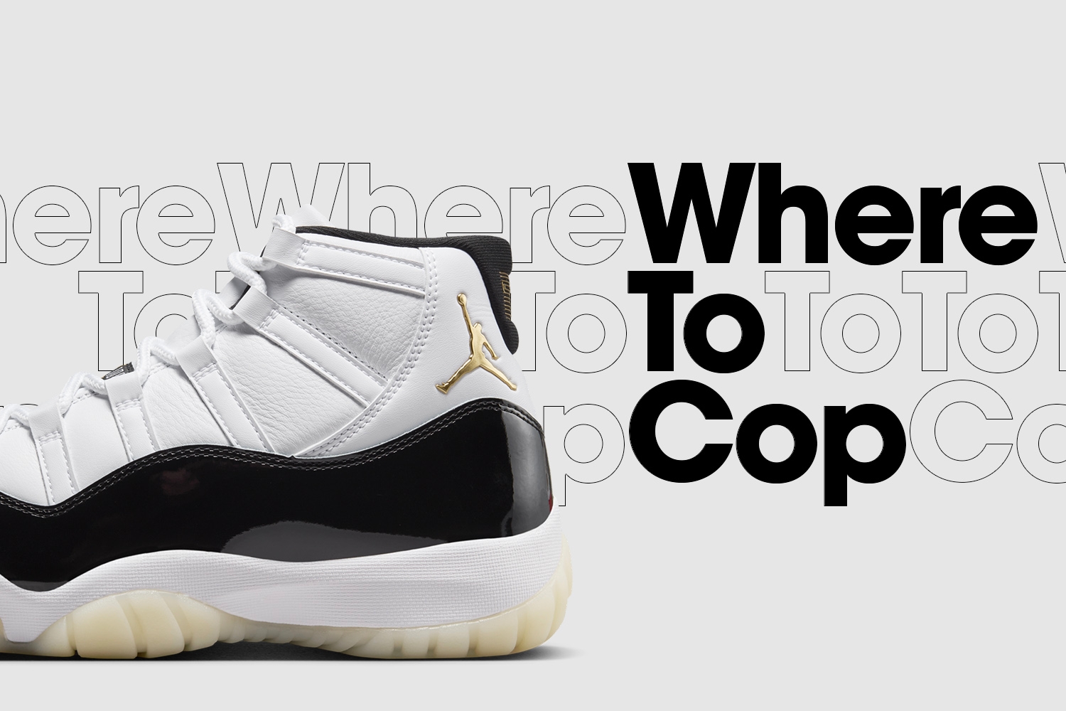 Where to cop: der Air Jordan 11 'Gratitude'