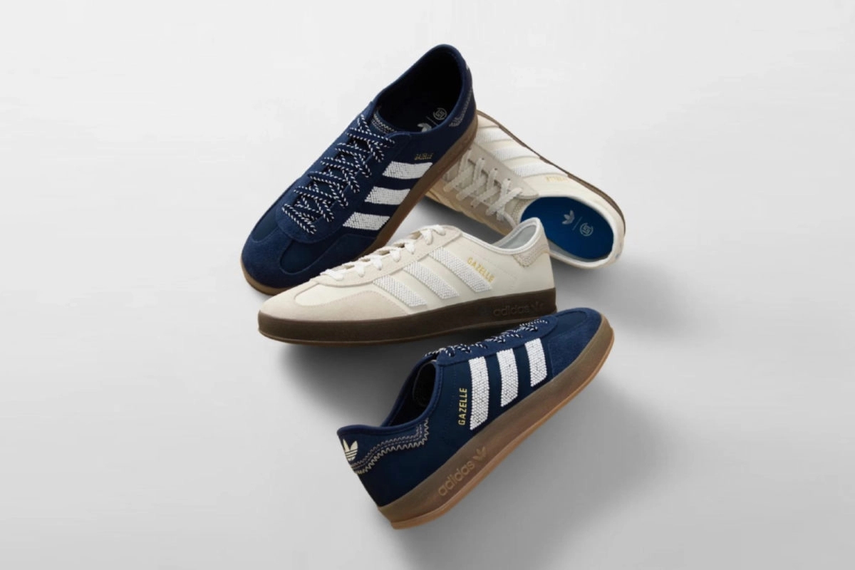 CLOT und adidas releasen neue Gazelle Indoor Modelle