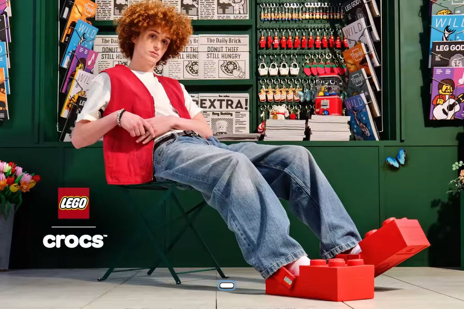 Das müsst ihr über den LEGO® x Crocs Brick Clog in 'Bright Red‘ wissen