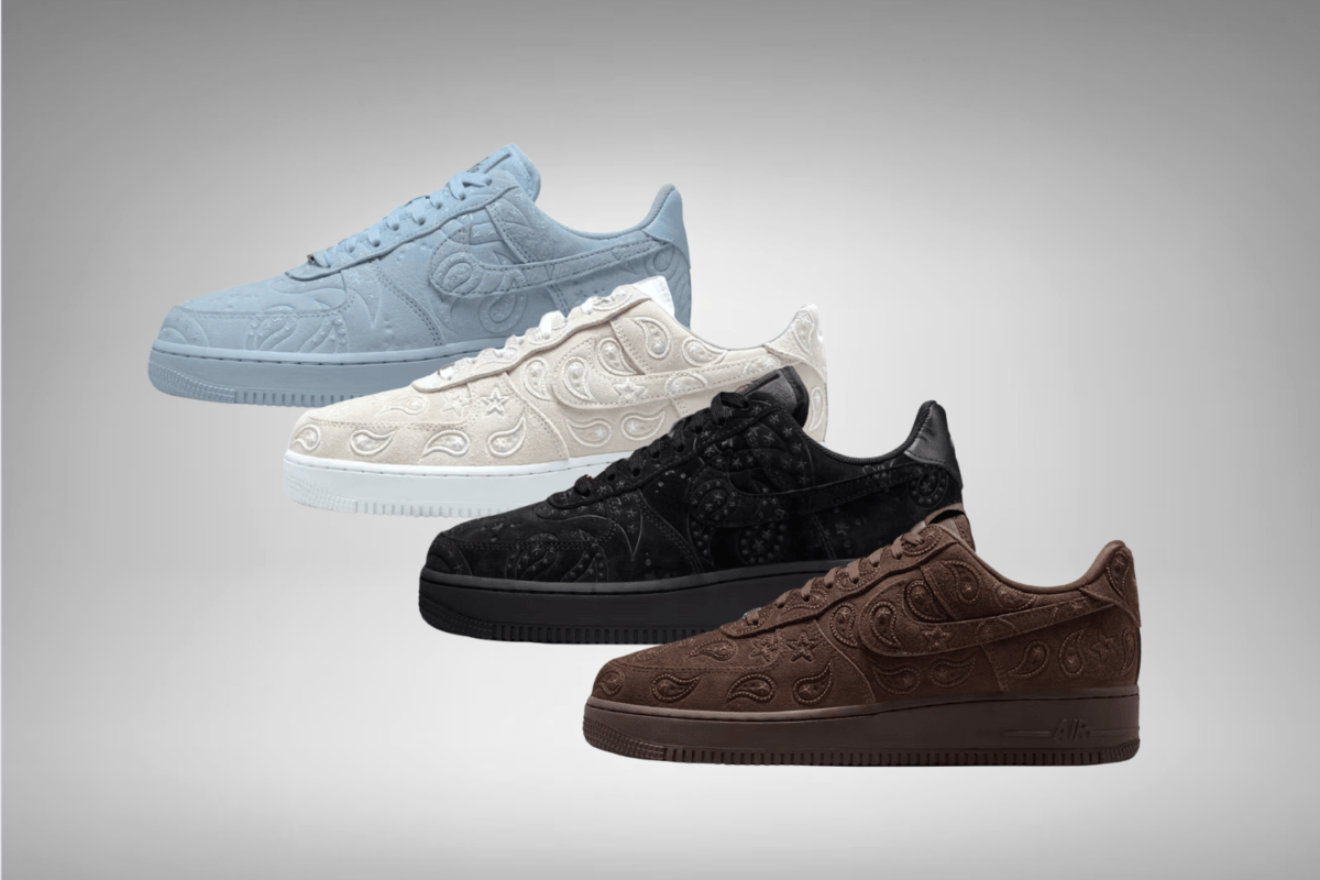 Nike droppt 2026 ein ‚Paisley‘ Pack des Air Force 1 Low