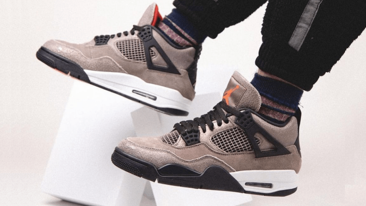 The Air Jordan 4 'Taupe Haze' gets a tear away upper part