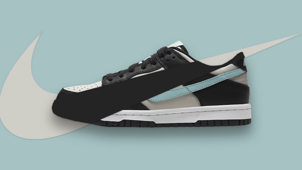 Official photos of the Nike Dunk Low GS 'Tiffany' see the light of day