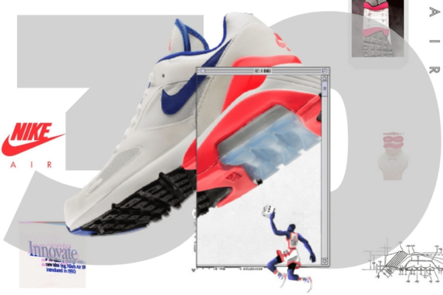 Nike Air 180: 30 years of Air-volution