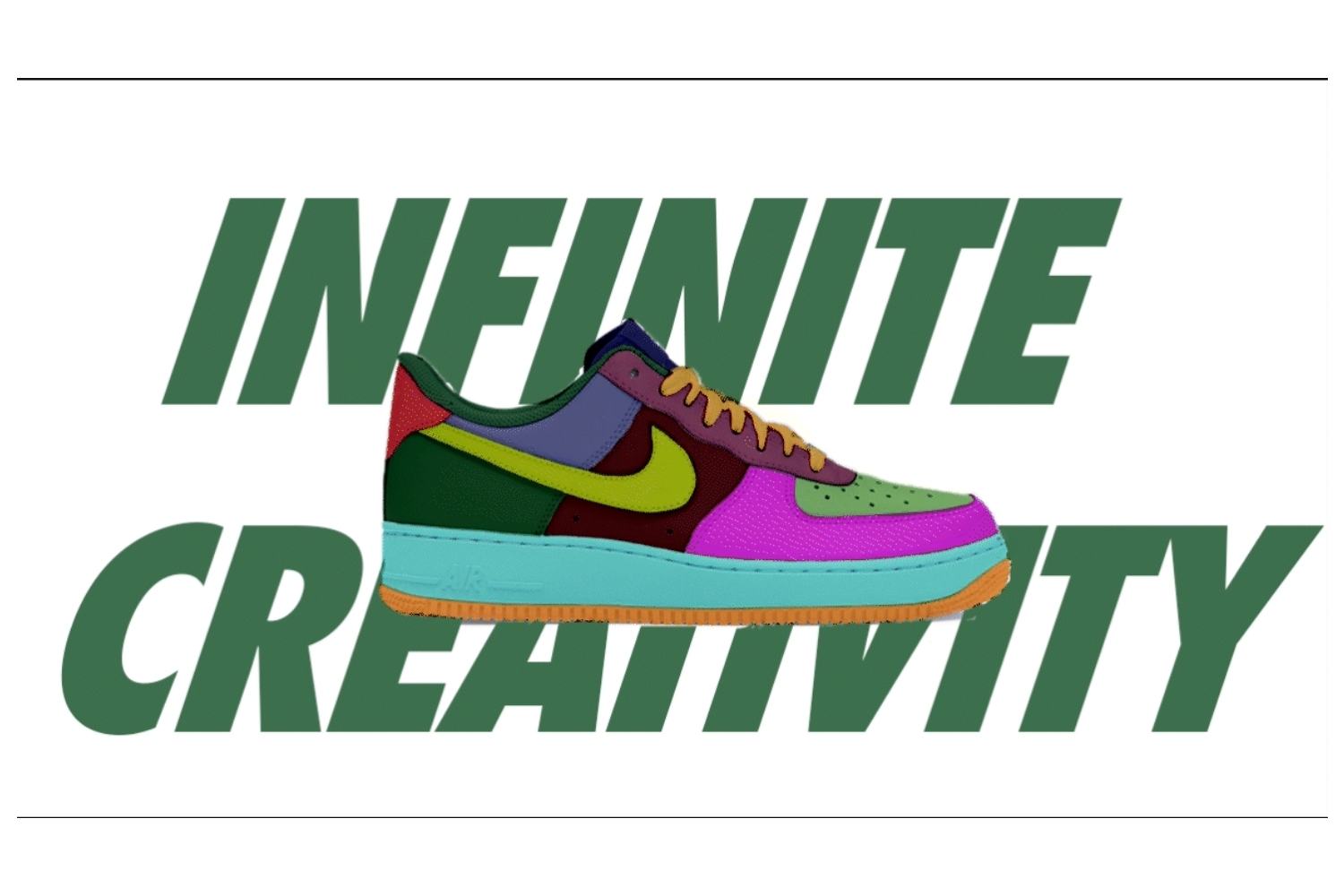 Make your own customised Nike Air Force 1