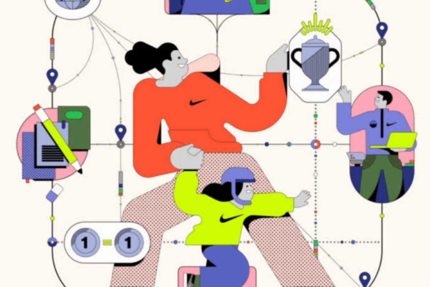 Nike is for diversity, inclusiveness and sustainability