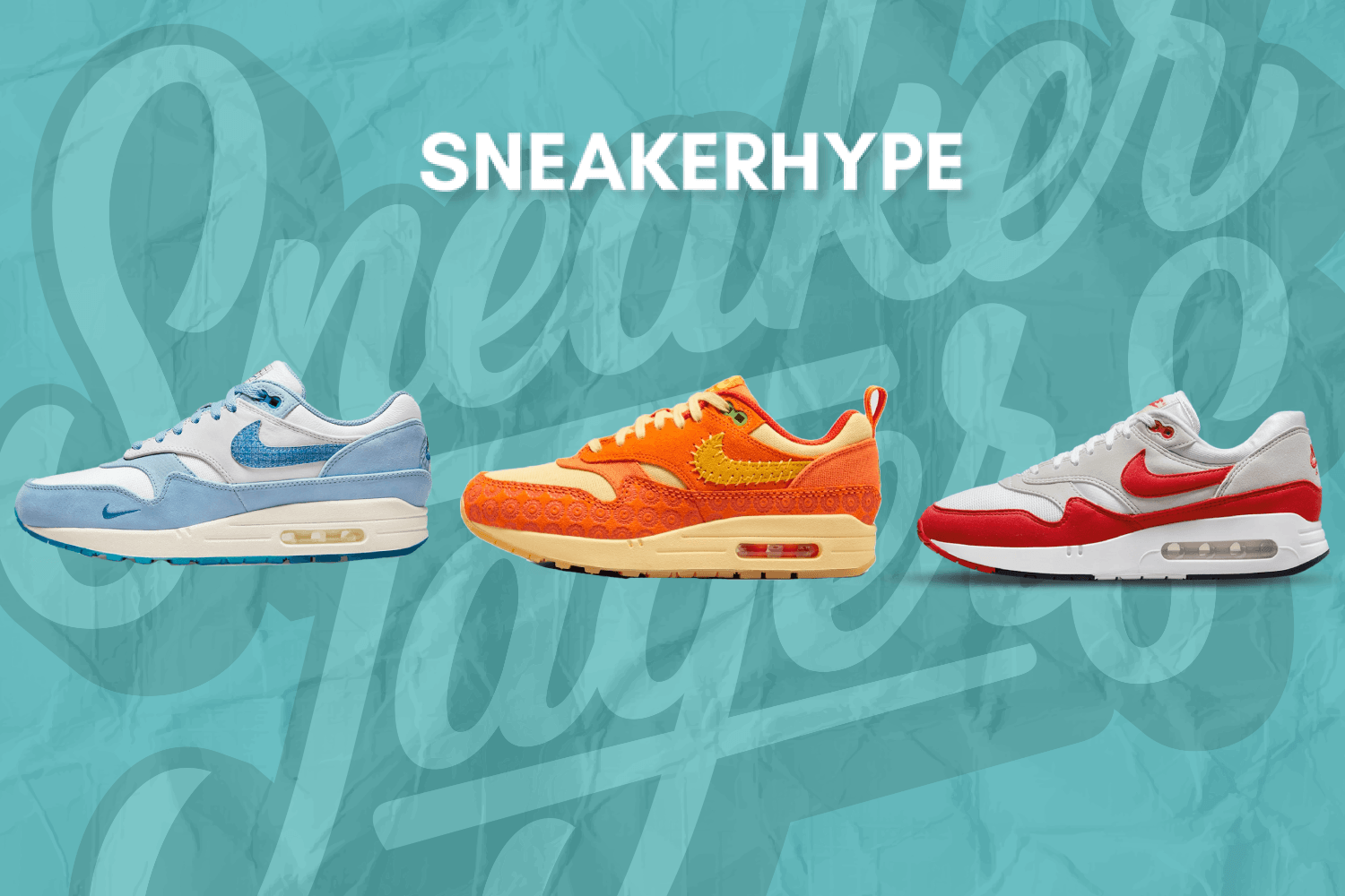 Shop these 10 popular Air Max 1 colorways at Sneakerhype