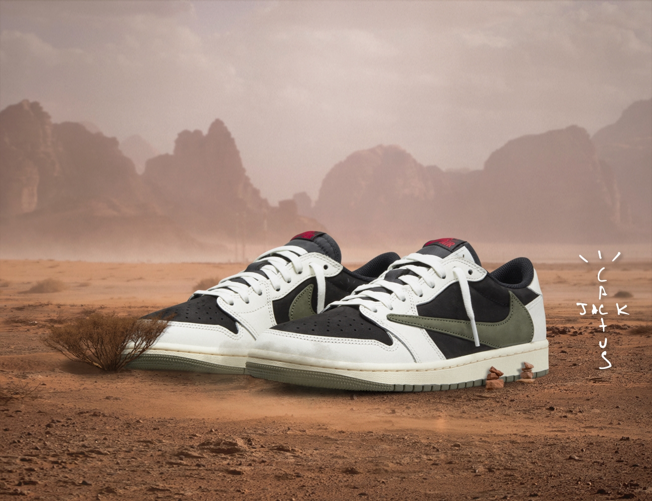 Last But Not Least: Travis Scott Jordan 1 Low 'Olive'