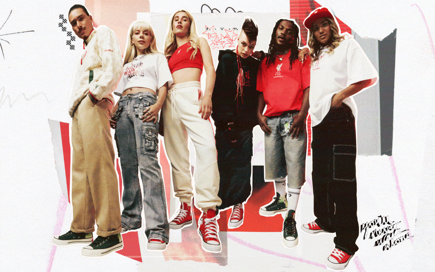 Liverpool FC x Converse collection