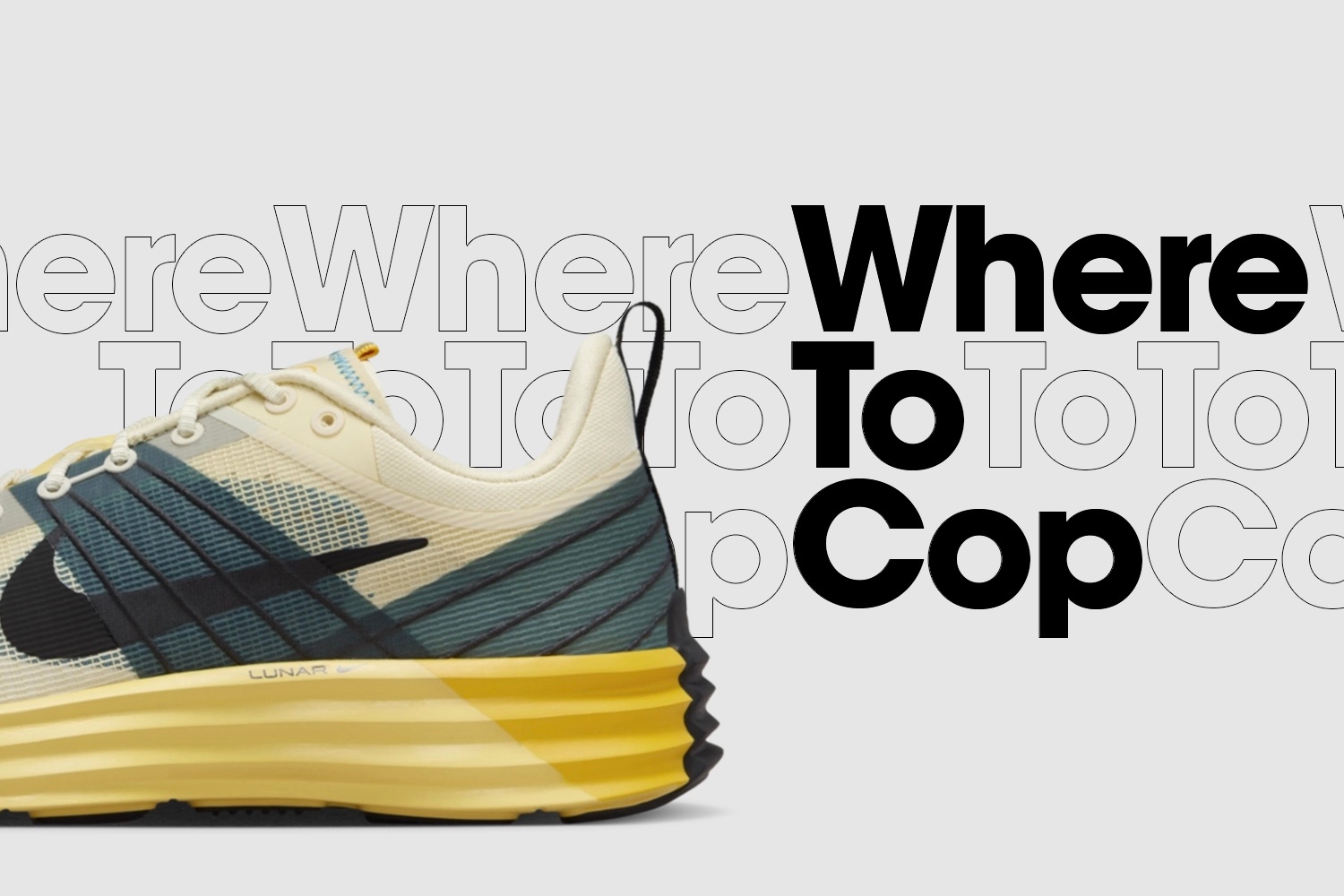 Where To Cop: Nike Lunar Roam 'Alabaster'