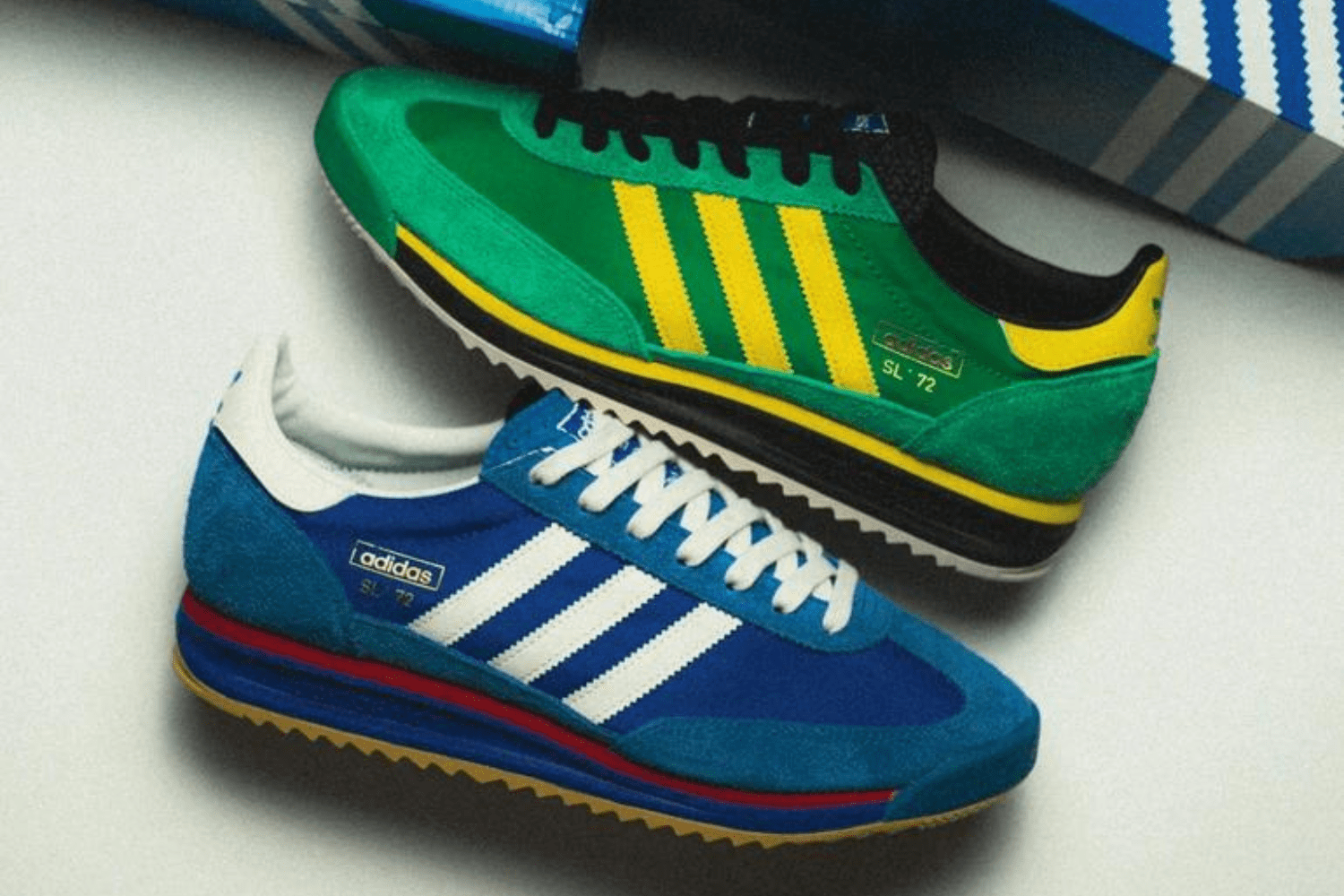 New colorways of the adidas SL 72 RS appear soon