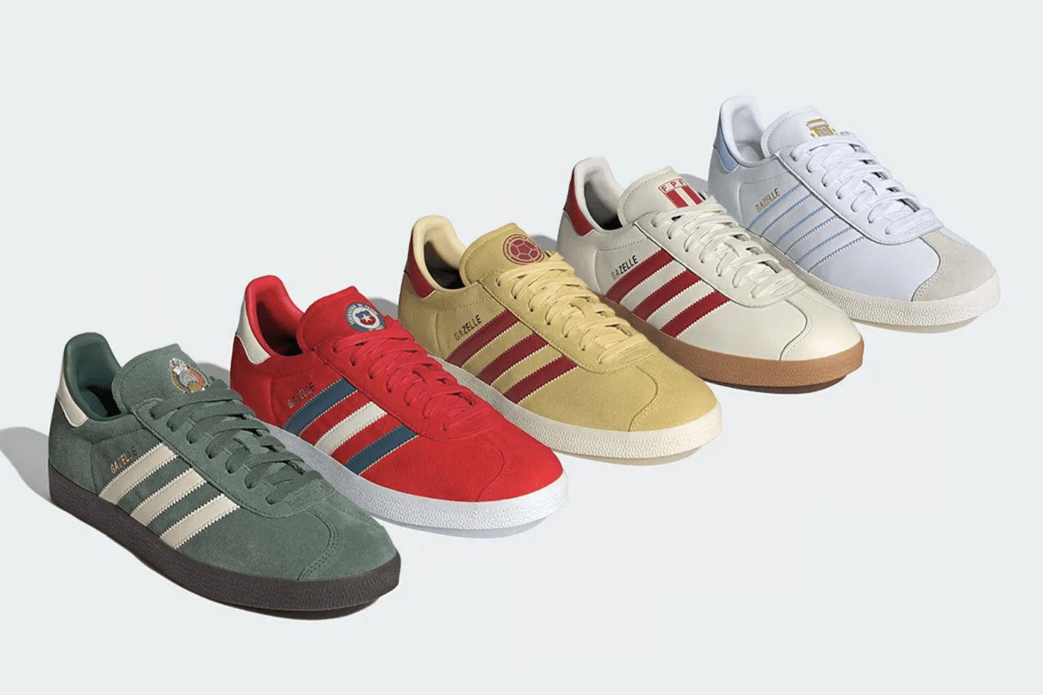 Release reminder: adidas Gazelle 'Latin America' pack