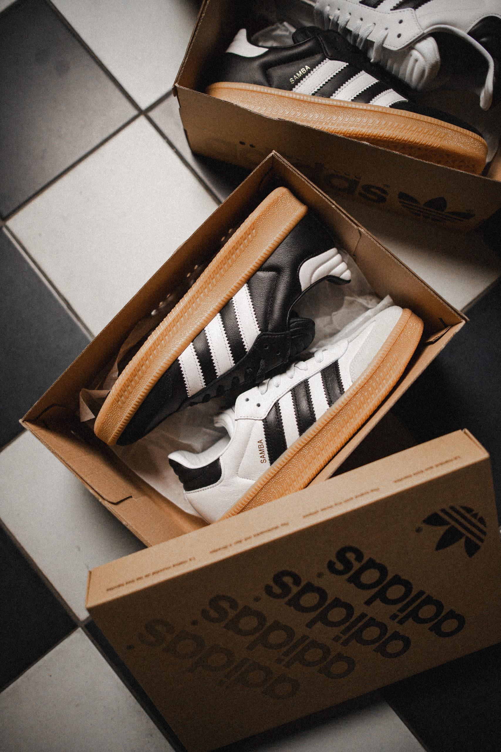 adidas Samba XLG 'White Gum' & 'Black Gum'