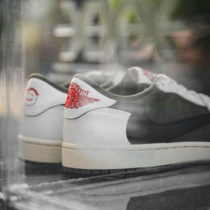 Travis Scott x Air Jordan 1 Low OG 'Reverse Olive'