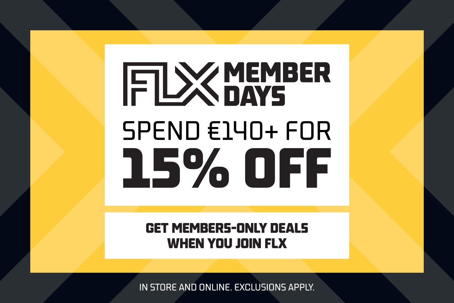 Enjoy 15% off during the Foot Locker Member Days