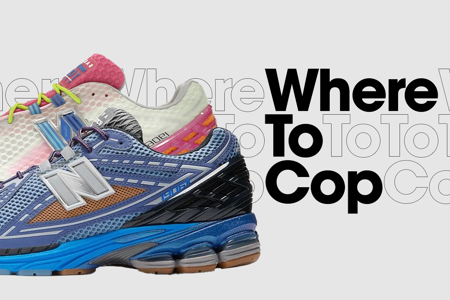 Where to cop: Action Bronson x New Balance 1906R 'Rosewater' & 'Medusa Azul'