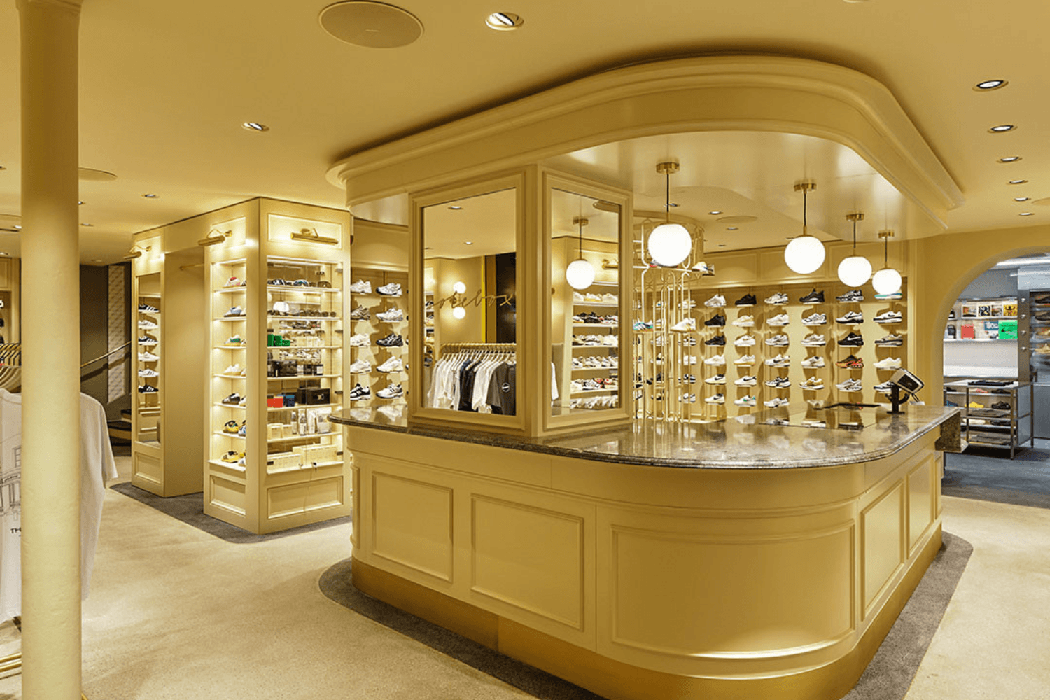 The new solebox branch in Paris has opened