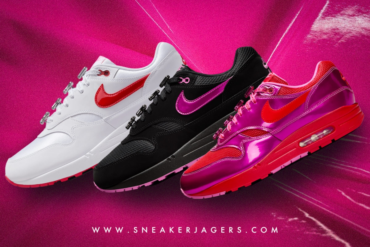 Nike celebrates Valentine's Day with no less than three Air Max 1 colorways