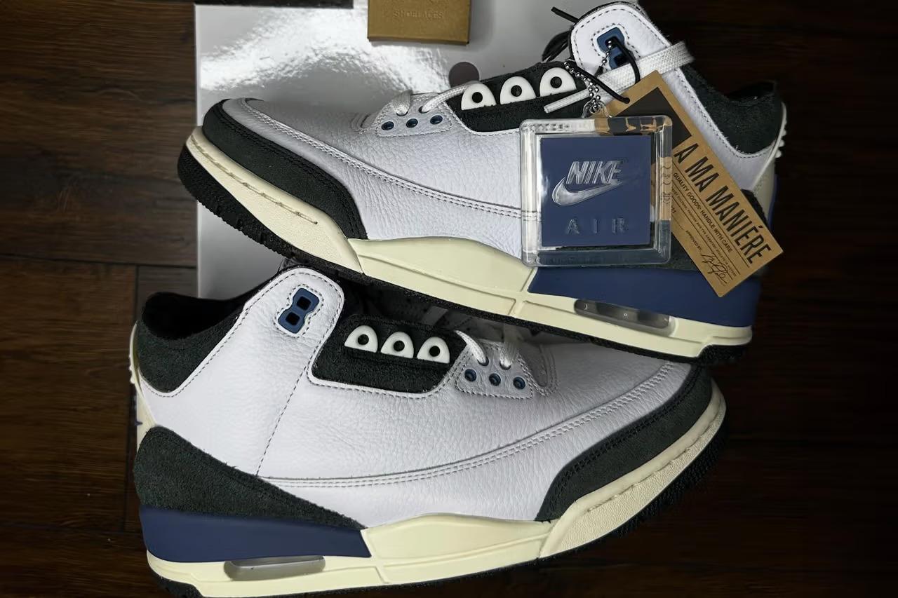 A Ma Manière x Air Jordan 3 Diffused Blue