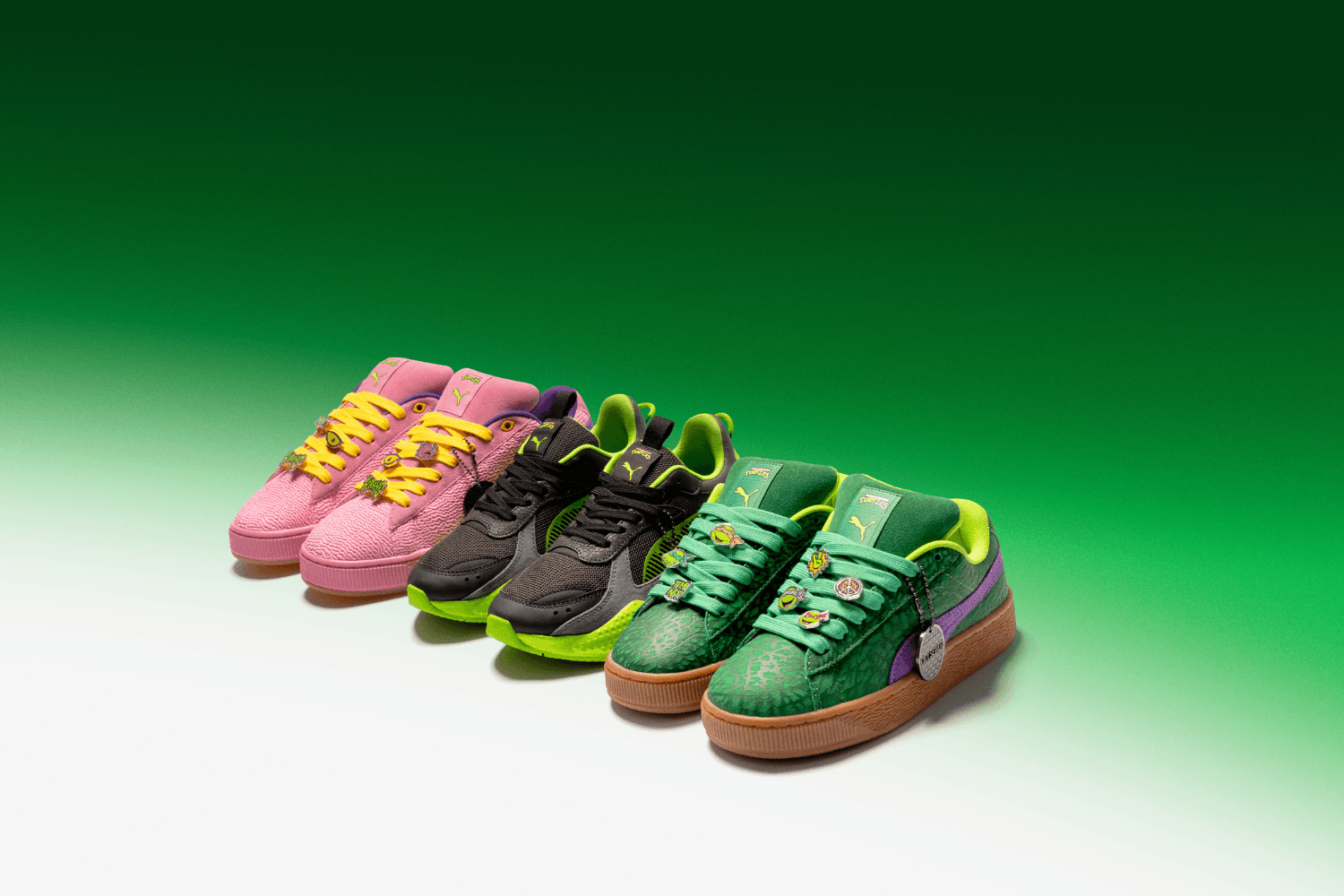 Release reminder: PUMA x Teenage Mutant Ninja Turtles collection