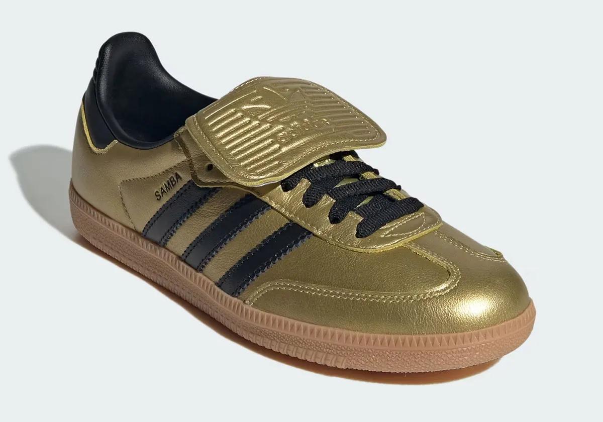 adidas Samba LT Gold Metallic