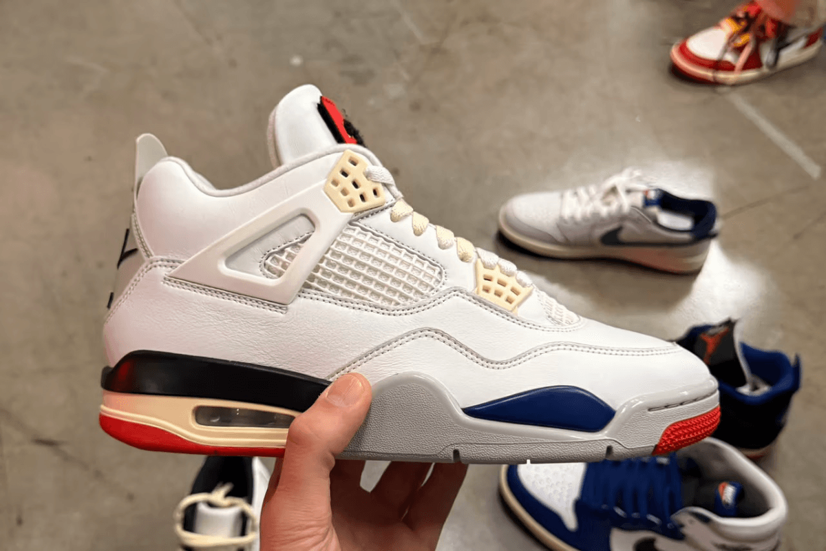 First Glimpse at an Air Jordan 4 'Rare Air' Sample