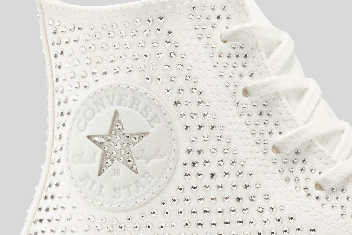The Swarovski x Converse Chuck 70 sparkles with luxury