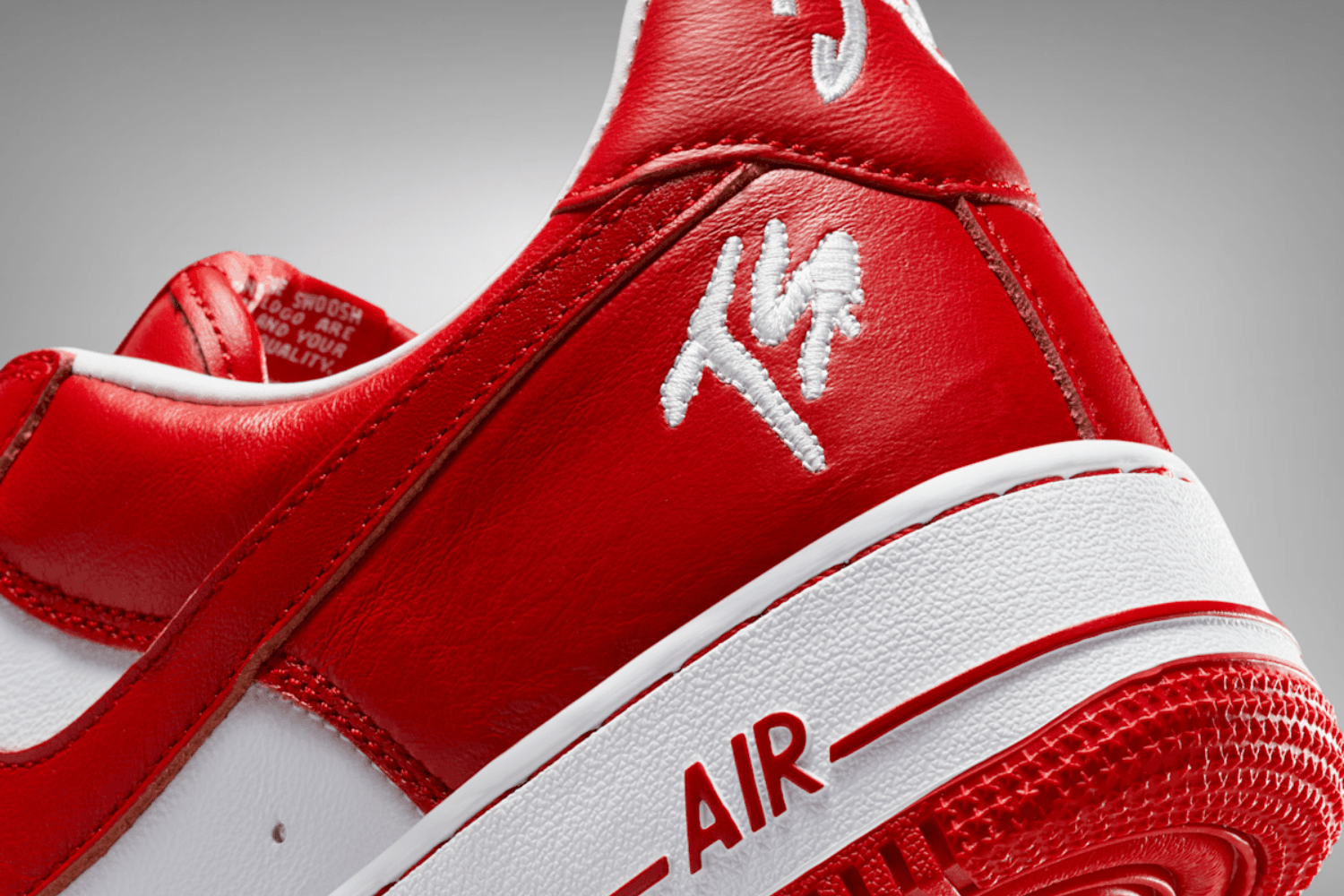Nike Just Unveiled the Official Images of the Terror Squad x Nike Air Force 1 'University Red'