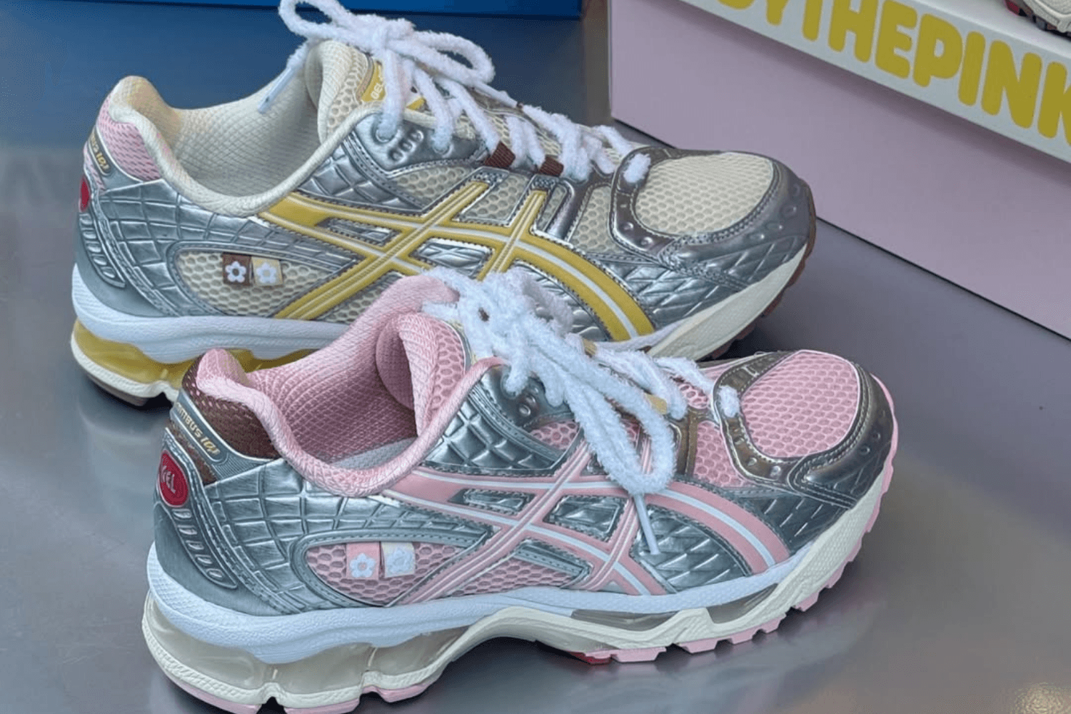 The VandyThePink x atmos x ASICS GEL-Nimbus 10.1 Collab Is a Sweet Summer Hit
