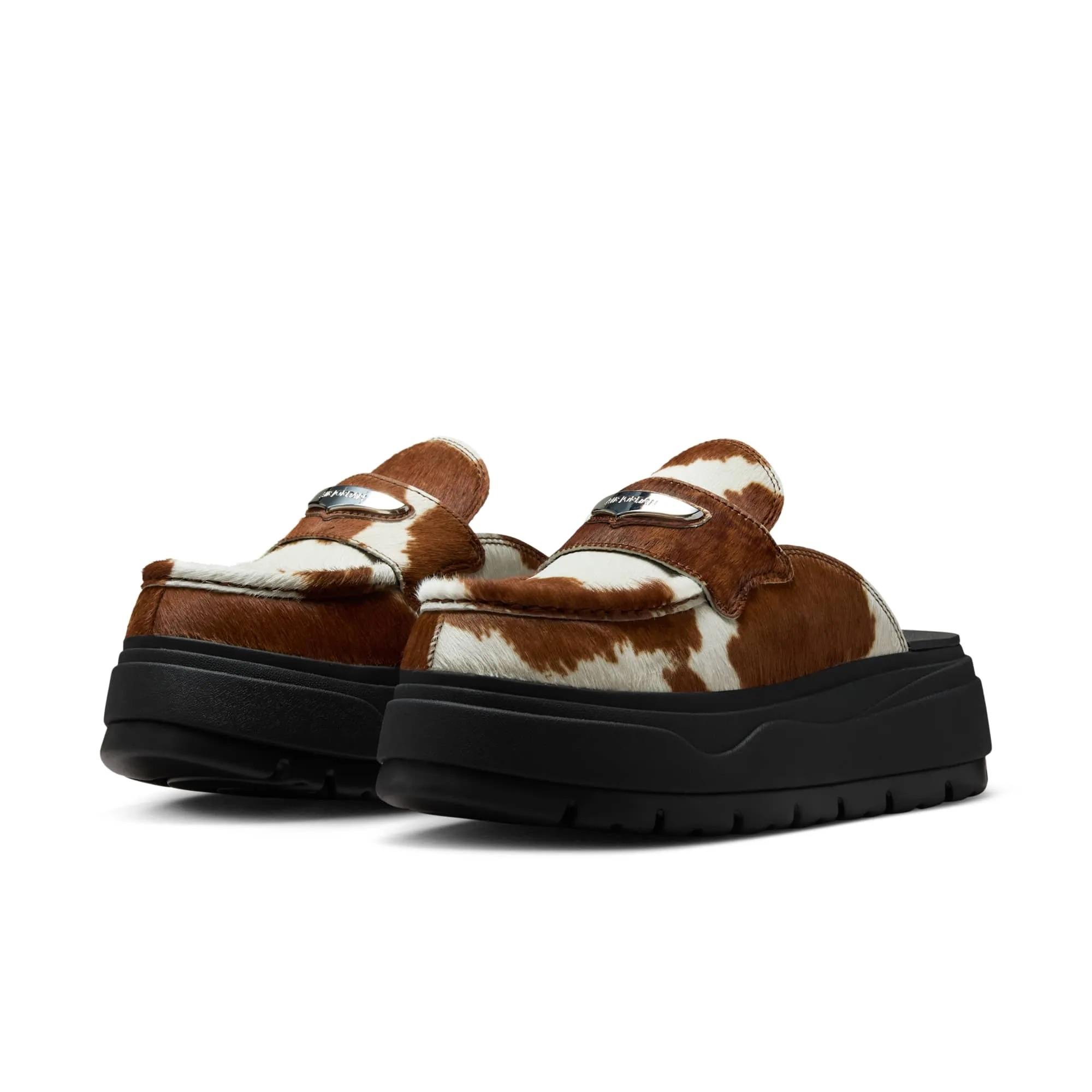 Air Jordan Loafer Mule cow print