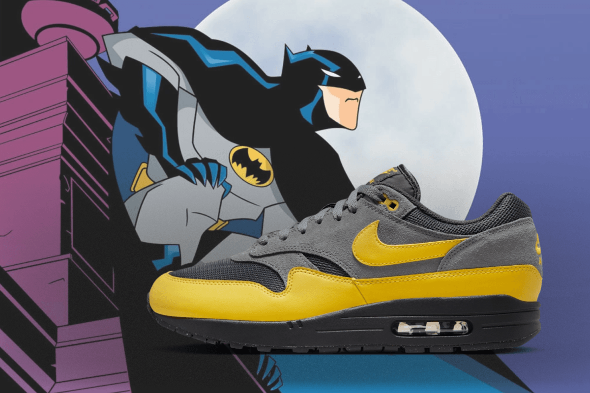 Nike Air Max 1 'Batman' Emerges from the Shadows of Gotham