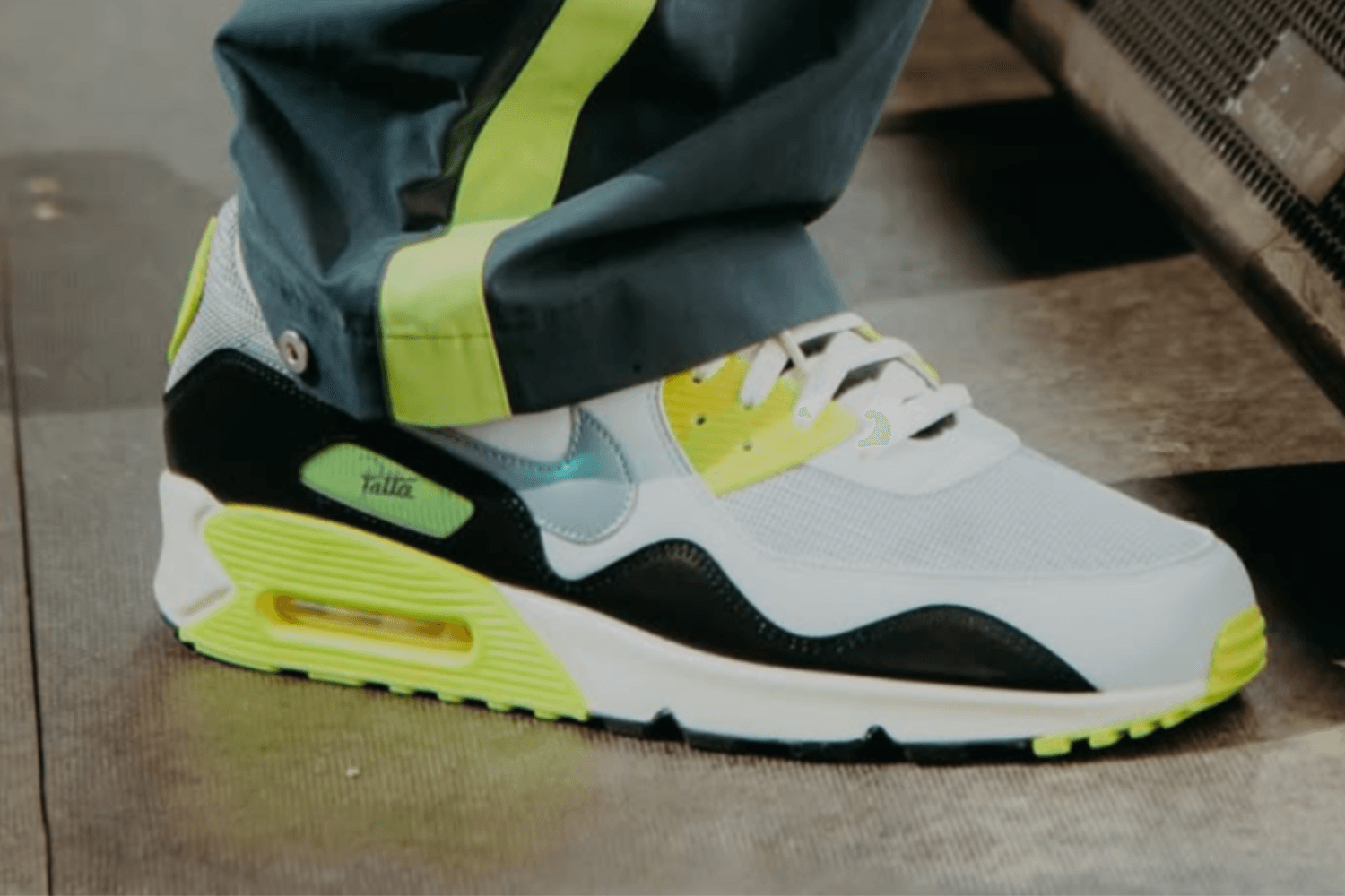 How to Style the Patta x Nike Air Max 90 Waves 'Cyber'