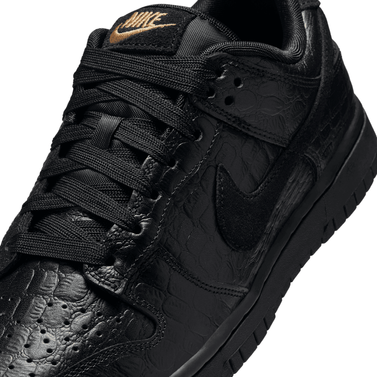 Nike Dunk Low 'Black Croc Skin'