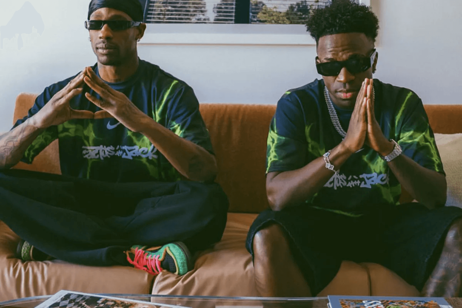 Travis Scott Spotted in New CPFM x Nike Dunk Low ‘Swamp Sponge’