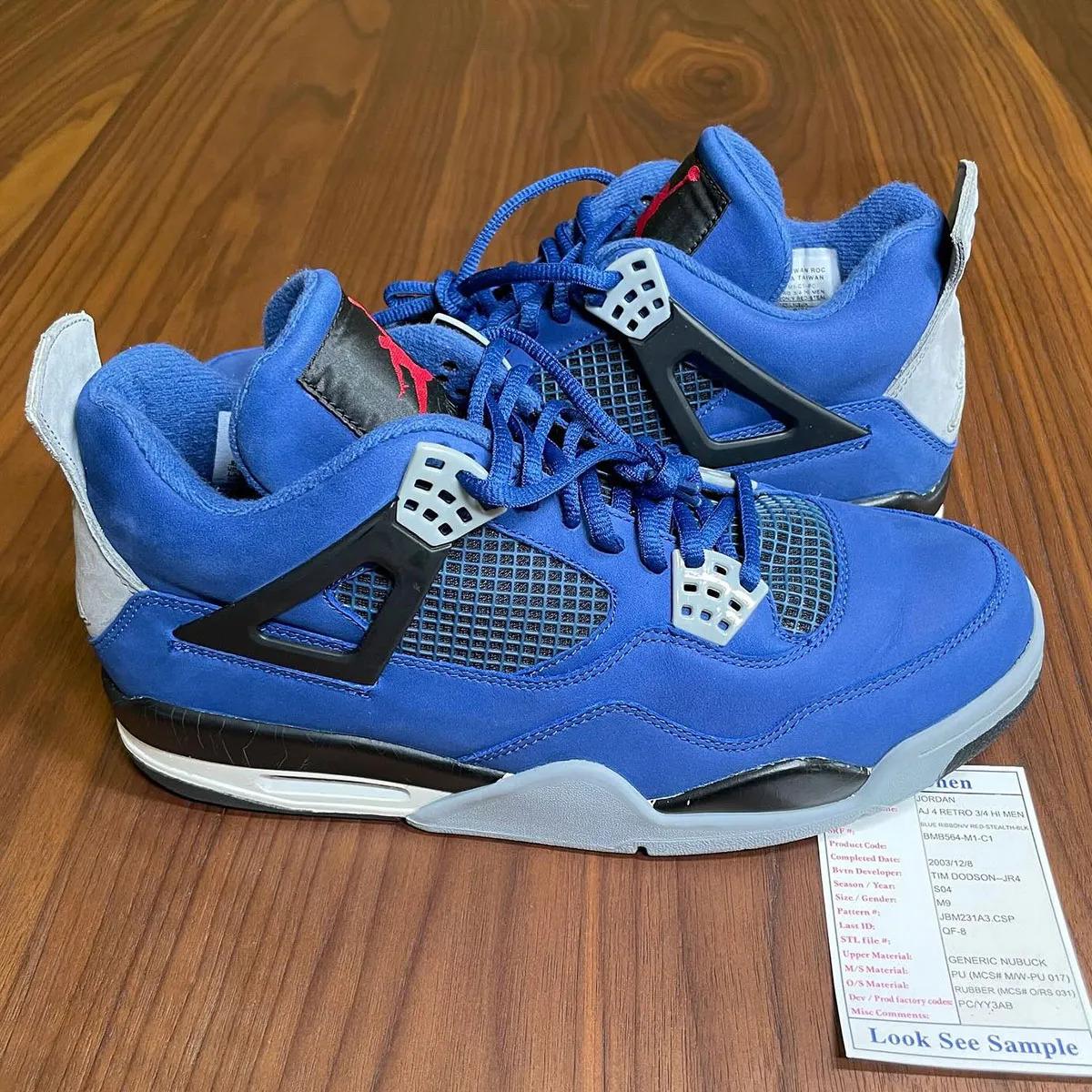UNDEFEATED x Air Jordan 4 Sample