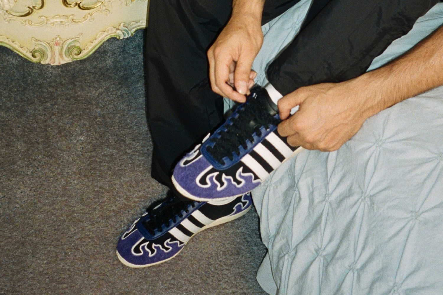 The Next Brain Dead x adidas Collab Has a Fiery Design