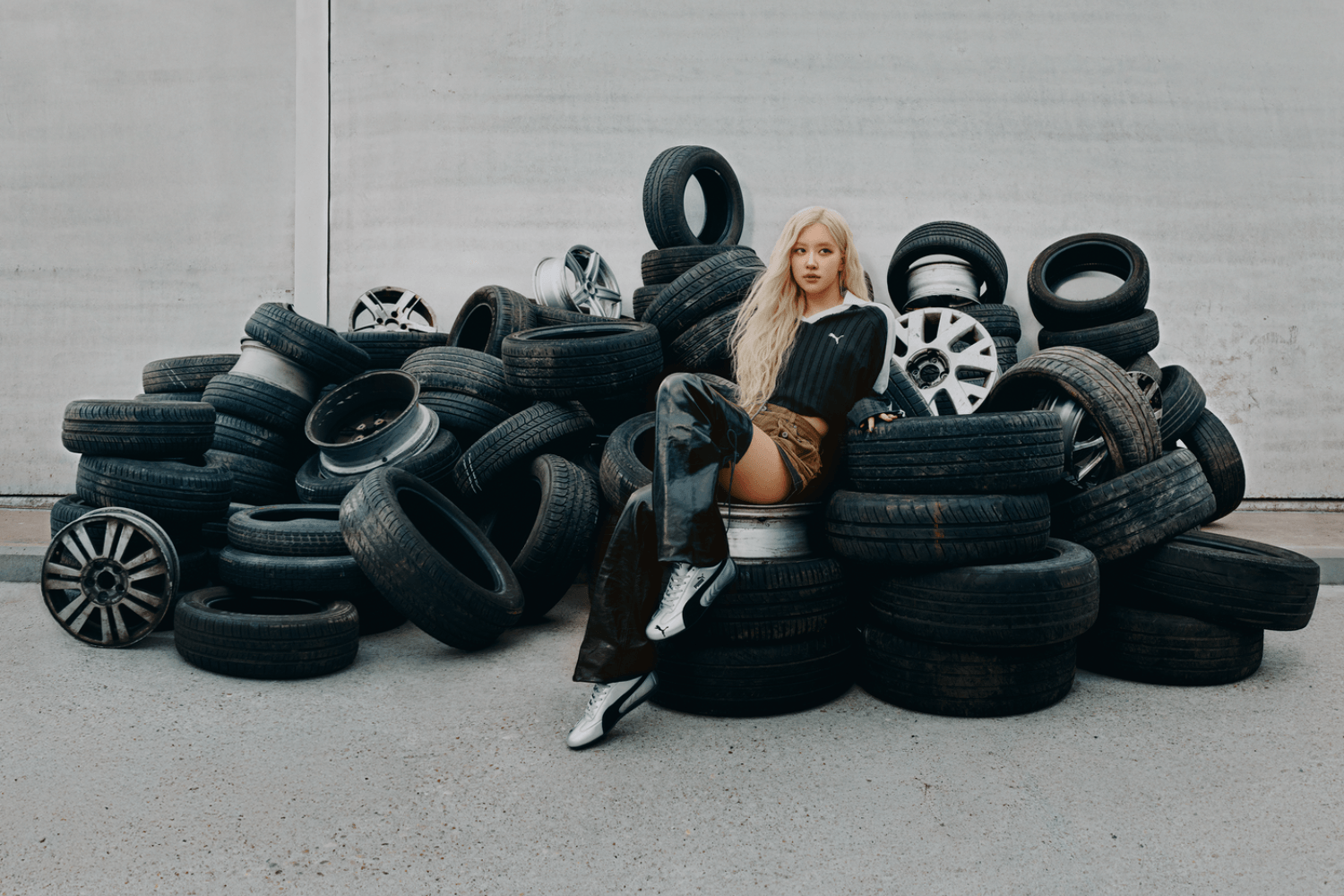 PUMA x Rosé present new Metallic Speedcat in gleaming silver