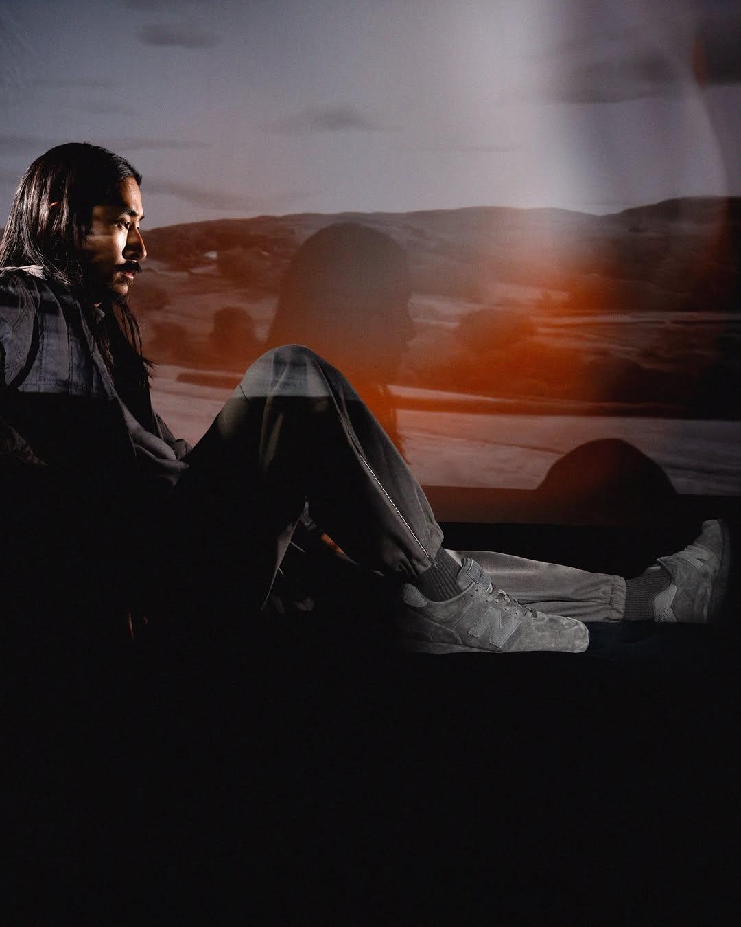 Stone Island x New Balance 574 Ghost